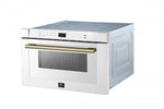 Forno Capoliveri White 24" Built-In Microwave Drawer (1.2 Cu. Ft.) - FMWDR3000-24WHT