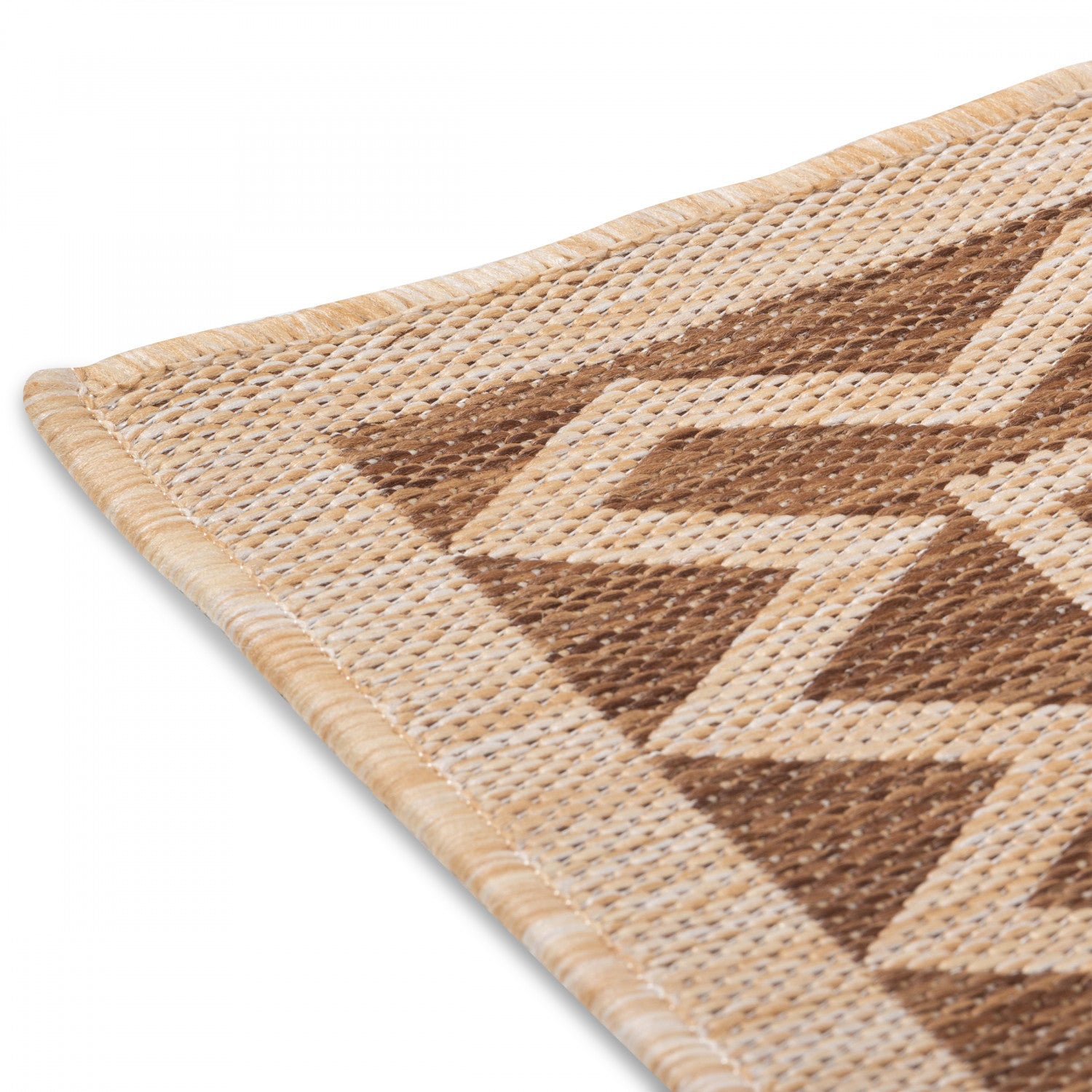 Cabana Tribal Indoor/Outdoor Rug - 5' x 7' - Brown