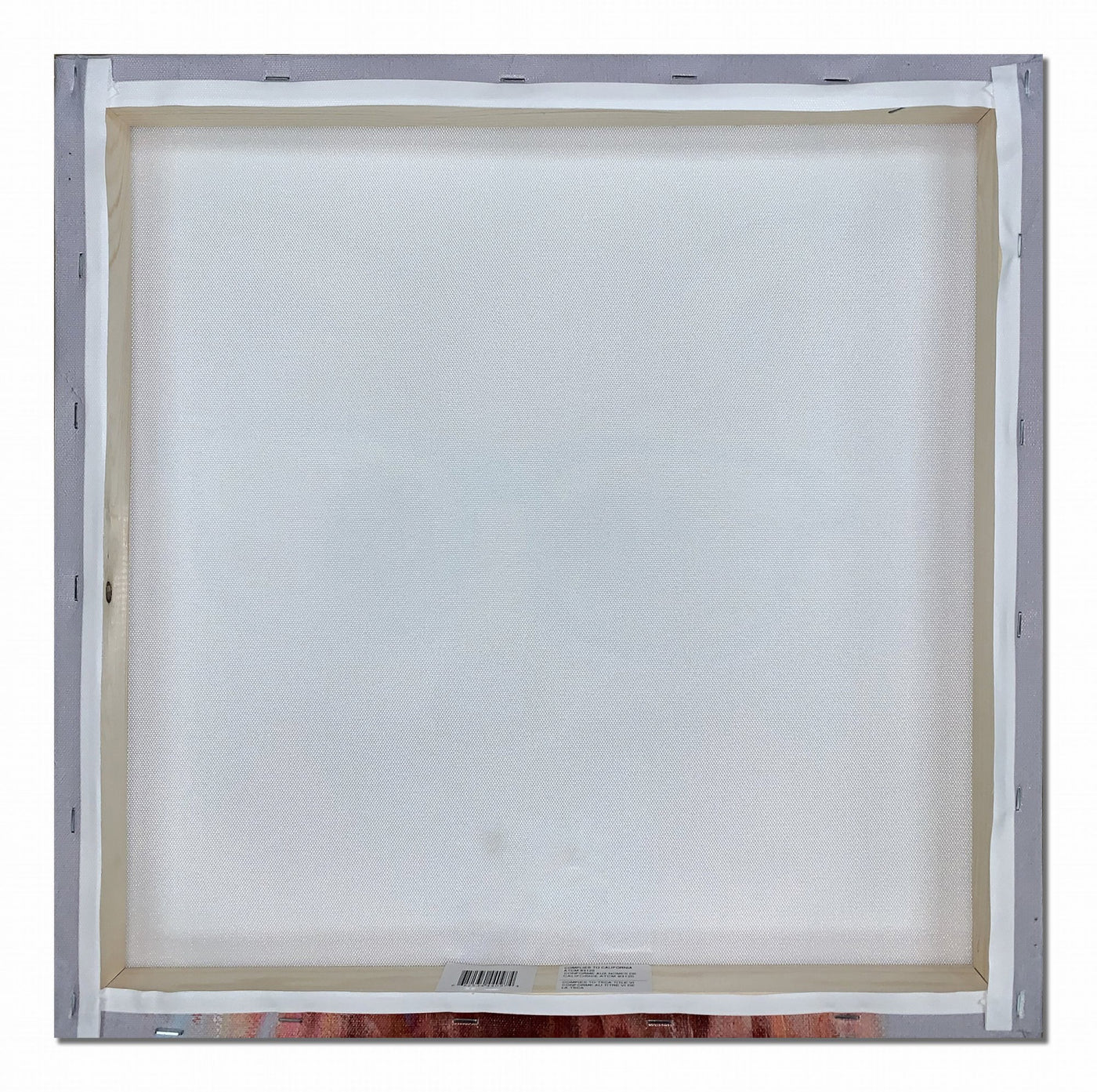 Beacon of Calm Wall Art - Grey/White - 38 X 38