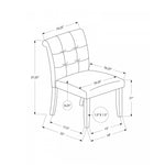 Edwin Dining Chair - Green - Set Of Two
