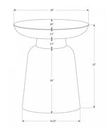 Daxi Side Table - Chrome