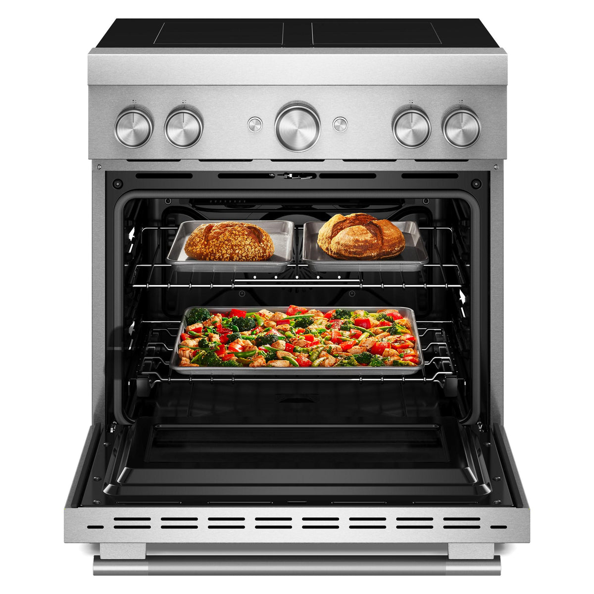 KitchenAid Stainless Steel Slide-In Electric Range (4.1 cu. ft.) - KFIS930SSS