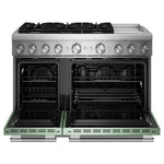 KitchenAid Cardamom Slide-In Range (6 cu. ft.) - KFDD948SDC