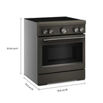 KitchenAid Black Ore Slide-In Electric Range (4.1 cu. ft.) - KFIS930SBE