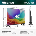 Hisense 40" QLED Full HD-Smart Fire TV - 40QD4SF--