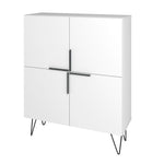 Velling Low Cabinet - White