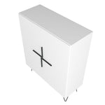 Velling Low Cabinet - White