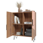 Velling Low Cabinet - Brown/Pink