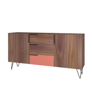 Velling 63" Sideboard - Brown/Pink