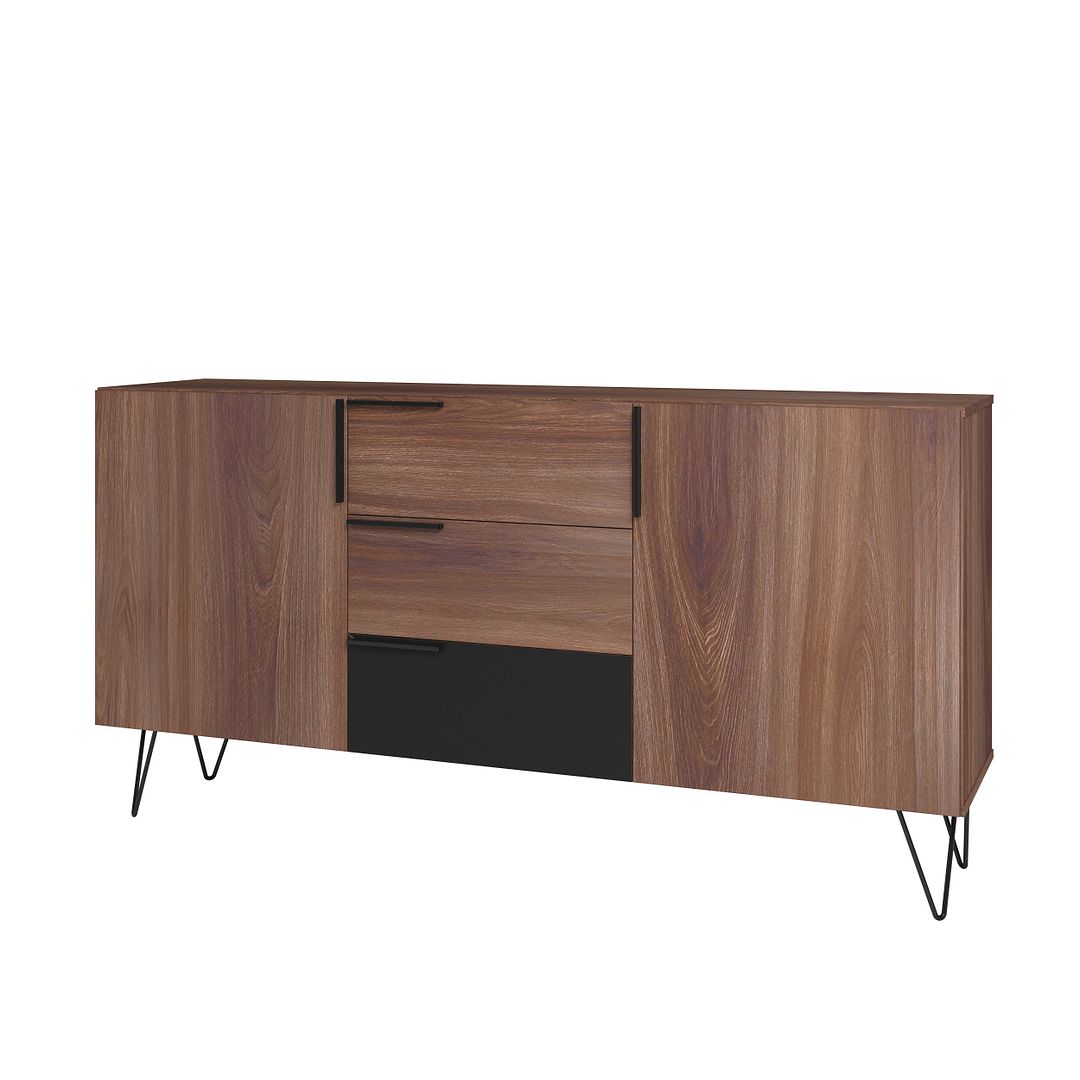 Velling 63" Sideboard - Brown/Black