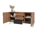 Velling 63" Sideboard - Brown/Black