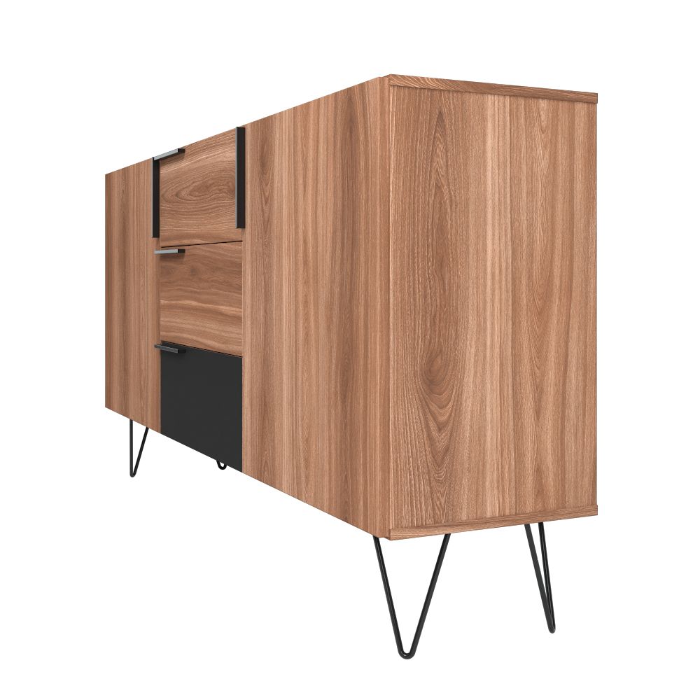 Velling 63" Sideboard - Brown/Black