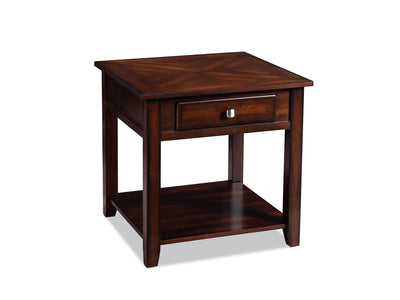 Linden End Table - Cherry