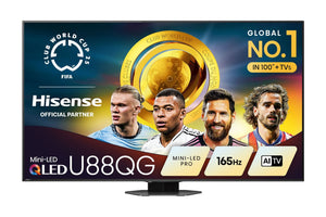 Hisense 75" 4K Smart Mini-LED Pro QLED 165Hz TV - 75U88QG