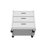 Maximus 31.5" Mobile Garage Chest with Drawers - White