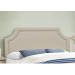 Vivian Queen Bed - Beige