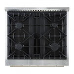 Forno Marco 30" Black Freestanding Gas Range (4.32 Cu. Ft.) - FFSGS6277-30BLK