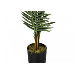 47" Palm Tree With 6" Black Pot - Green
