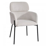 Celon Dining Chair - Corduroy White