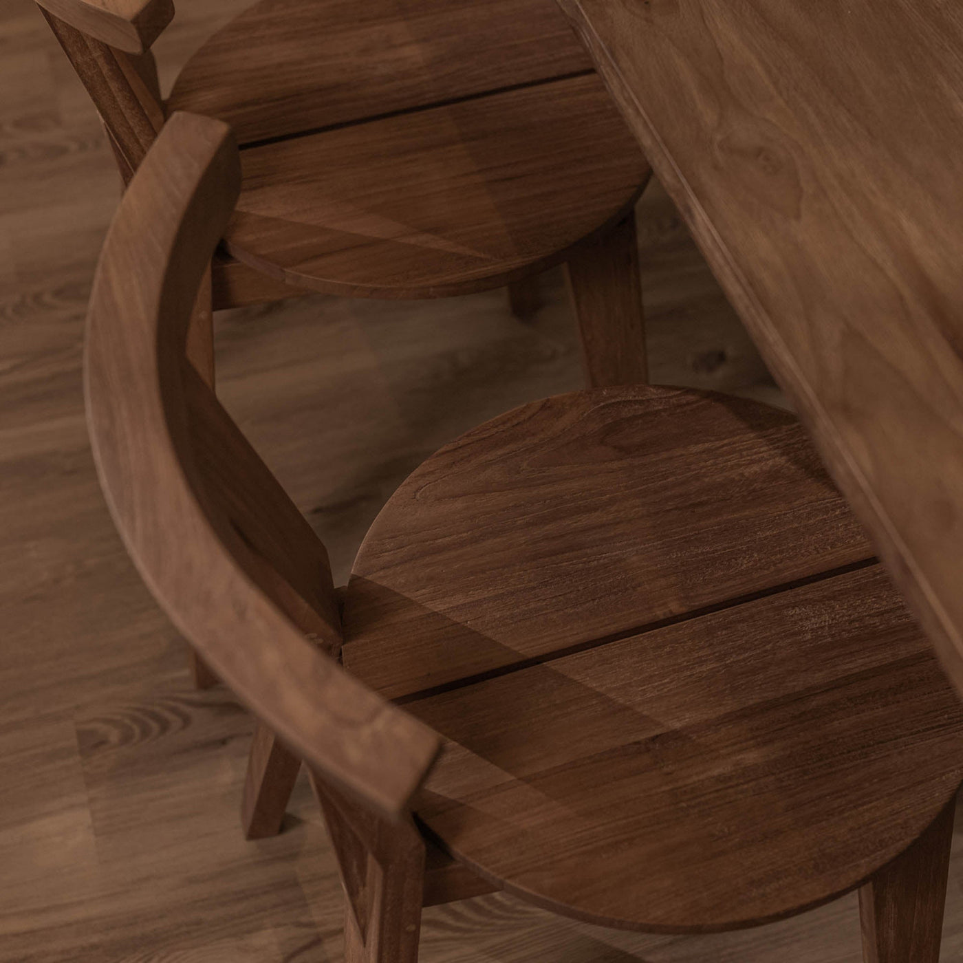 Bayan Artisan Buffalo Dining Chair - Brown