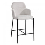 Celon Counter Stool - Corduroy White - Set Of Two