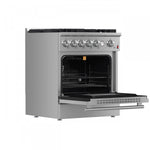 Forno Giovanni 30" Stainless Steel Freestanding Gas Range (4.32 Cu. Ft.) - FFSGS6274-30