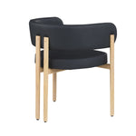 Rhett Dining Chair - Black - Set of Two