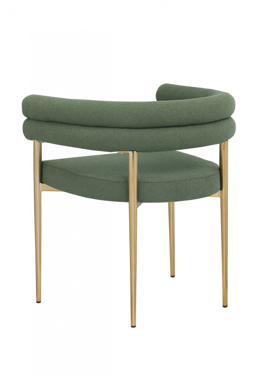 Brantley Dining Chair - Green/Gold - Set of Two