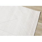 Hillary Neutral Diamonds Area Rug - Cream - 7' X 10'