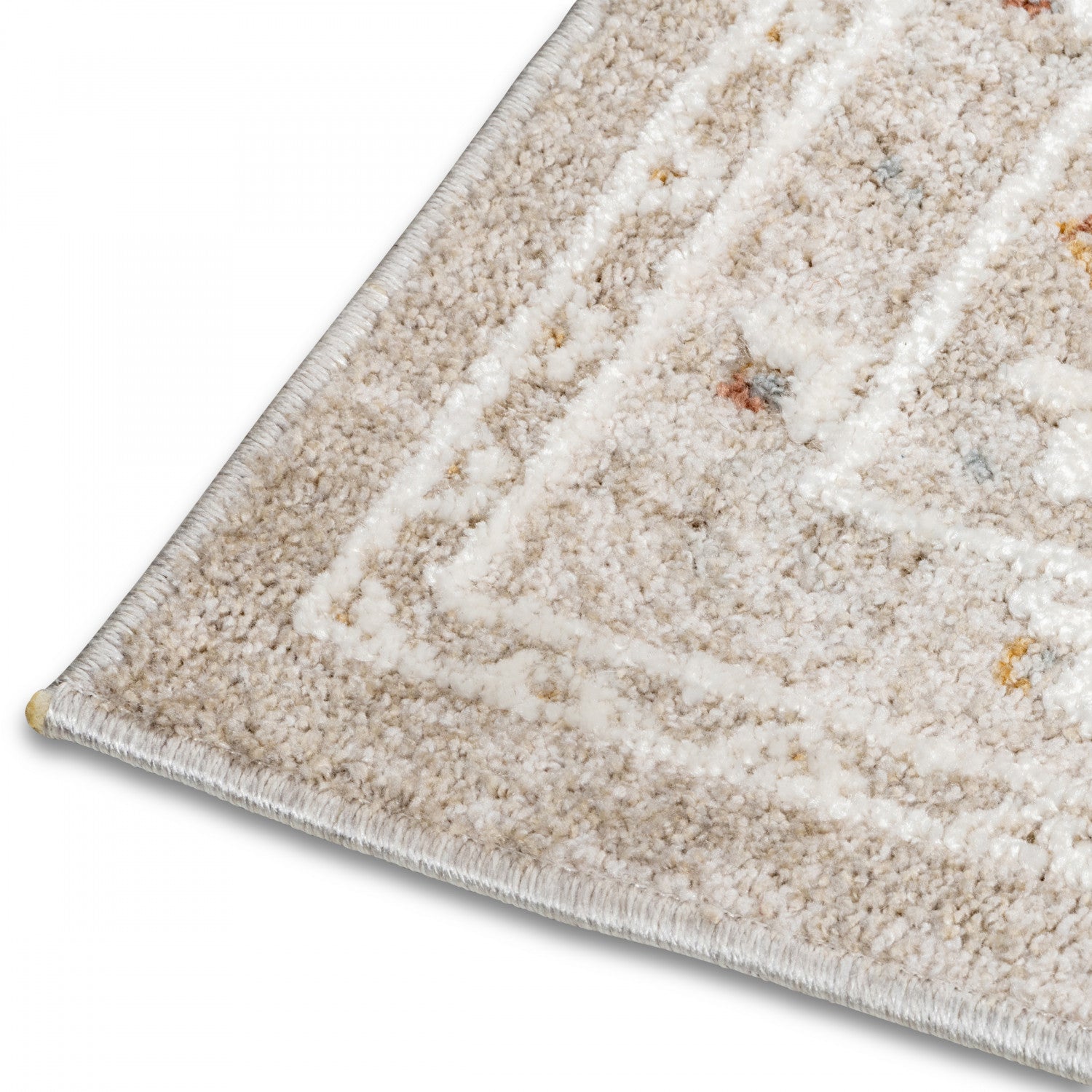 Kopfkino Bordered Rug - 8' x 10' - Multi-Colour