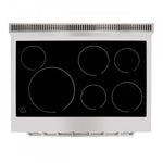 Forno Paolo 36" Stainless Steel Freestanding Electric Range With True Convection (5.44 Cu. Ft.) - FFSEL6011-36