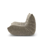 Dontae All-Foam Armless Chair - Taupe