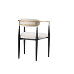 Callum Dining Chair - Beige - Set of Two