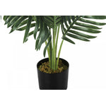 34" Palm Tree With 5" Black Pot - Green