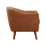Calypso Accent Chair - Rust