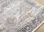 Elegant Traditional Area Rug - Grey Brown - 7' X 10'