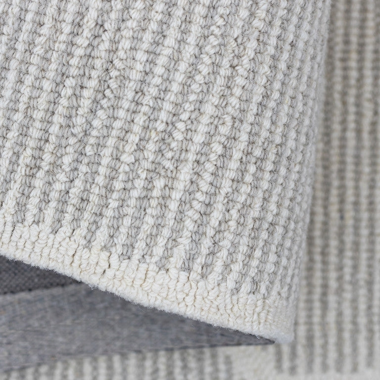 Joris Geometric Rug - 5' x 8' - Grey