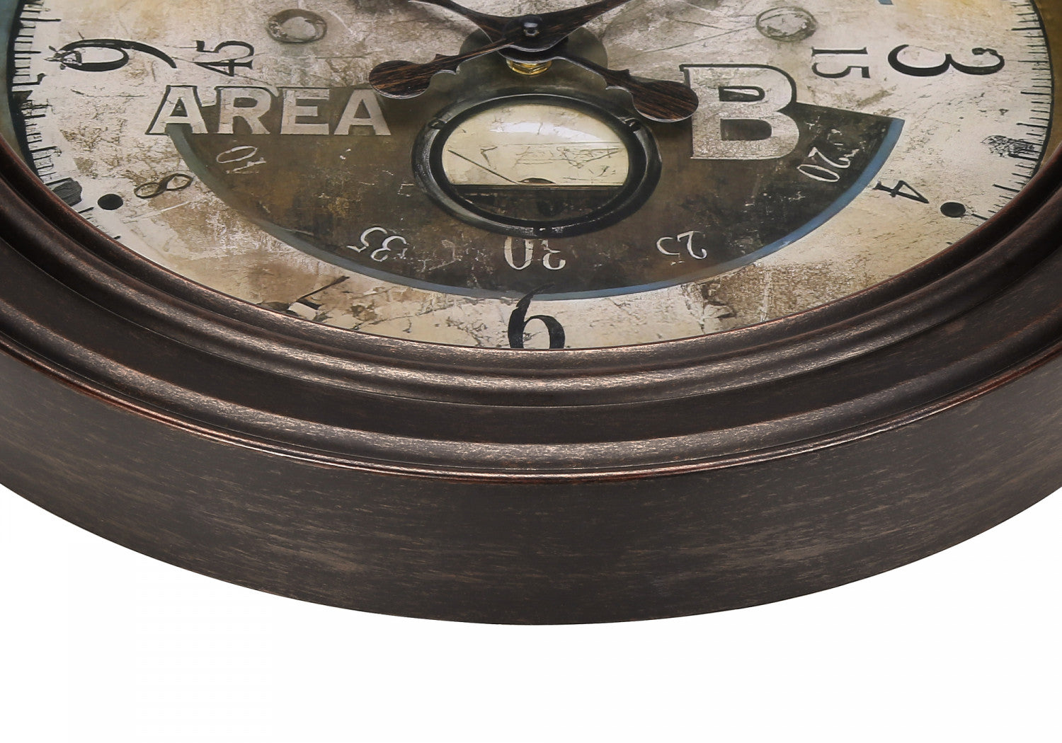 Virtue Clock - Dark Brown