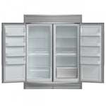Forno Rizzuto 56" Stainless Steel 2-piece Convertible Refrigerator/Freezer (27.6 Cu. Ft.) - FFFFD1933-60S