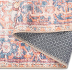 Aura Traditional Rug - 9' x 12' - Red/Blue