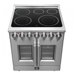 Forno Massimo Stainless Steel Freestanding Electric Range with Air Fryer (4.32 Cu. Ft.) - FFSEL6955-30