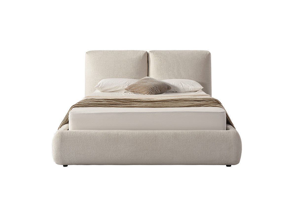 Soleil King Bed - Beige