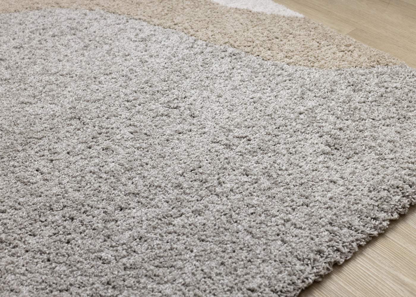 Misha Soft Modern Area Rug - Grey Taupe - 5' X 8'
