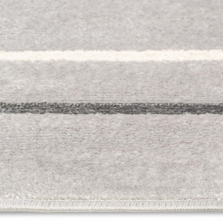 Urbane Modern Rug - 3' x 5' - Grey/Black