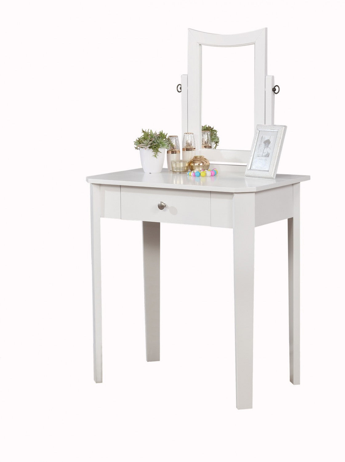Kyrie Vanity Table Set - White