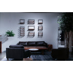 Bayan Metal Frame Wall Box III - Teak