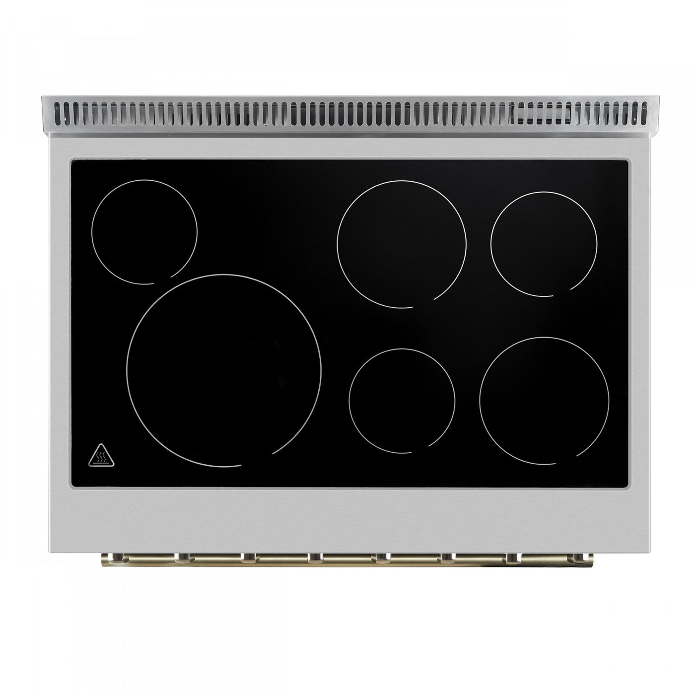 Forno Paolo 36" White Freestanding Electric Range With True Convection (5.44 Cu. Ft.) - FFSEL6011-36WHT