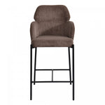 Celon Counter Stool - Corduroy Brown - Set of Two