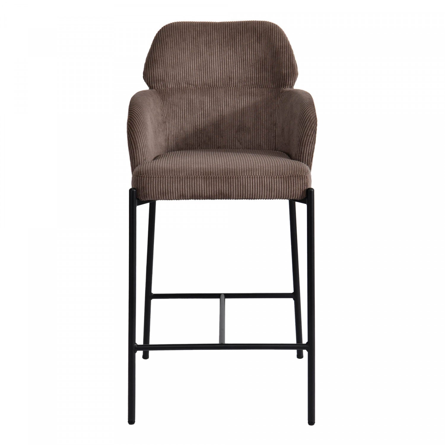 Celon Counter Stool - Corduroy Brown - Set of Two