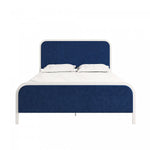 Novogratz Tallulah Upholstered Queen Platform Bed - Navy